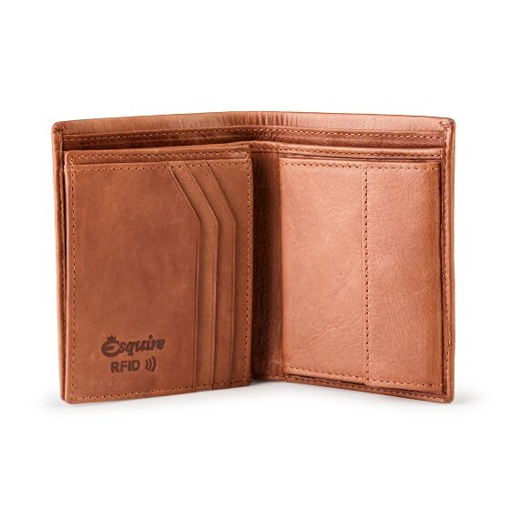 Esquire Chicago Portemonnee RFID-bescherming Leer 11.5 cm
