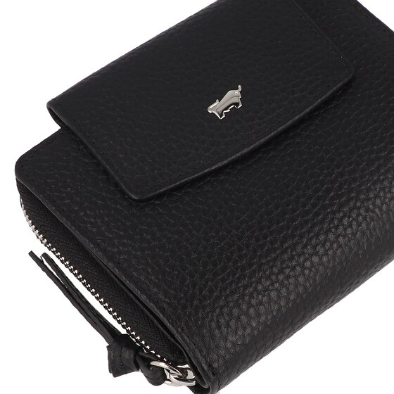 Braun Büffel Hanna Portemonnee RFID-bescherming Leer 12 cm