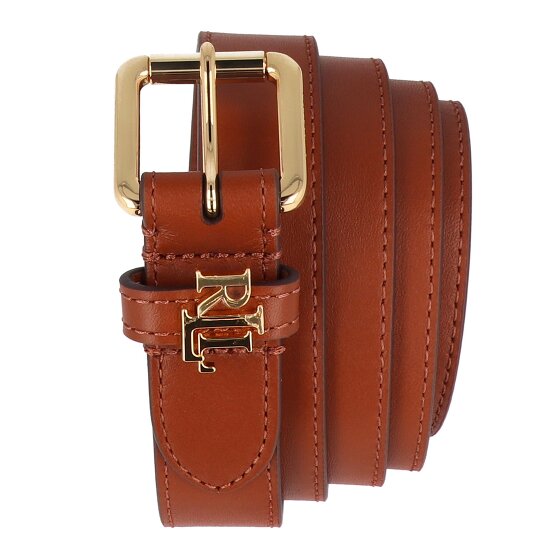 Lauren Ralph Lauren Logo Riem Leer