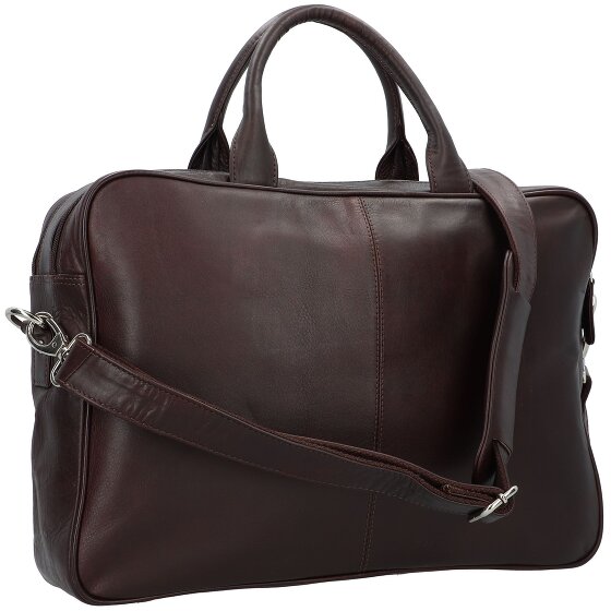Dermata Aktetas leder 40 cm laptop compartiment