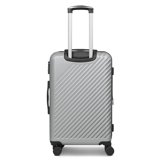 Check.In Paradise 2.0 4 wielen Trolley M 68 cm met uitbreidingsplooi