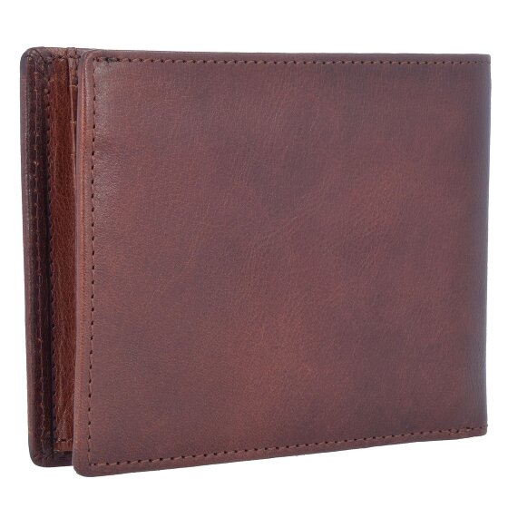 Braun Büffel Arezzo Portemonnee RFID Leer 12,5 cm