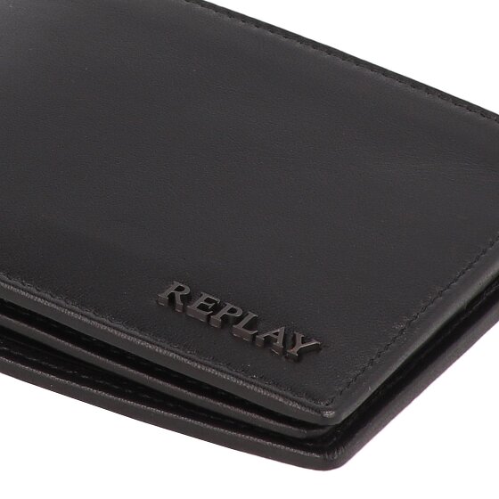 Replay Portemonnee RFID-bescherming Leer 13 cm