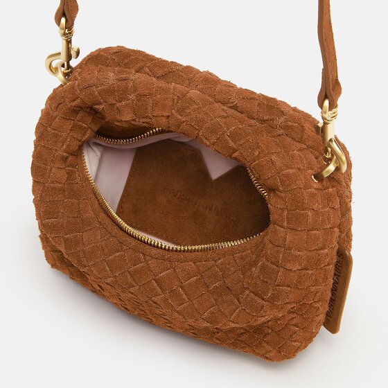 LES VISIONNAIRES Greta Micro weave Handtas Leer 20 cm