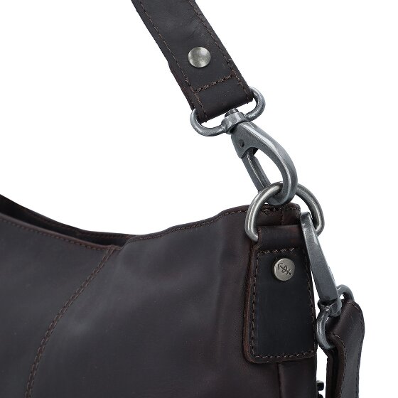 The Chesterfield Brand Wax Pull Up Schoudertas Leer 25 cm