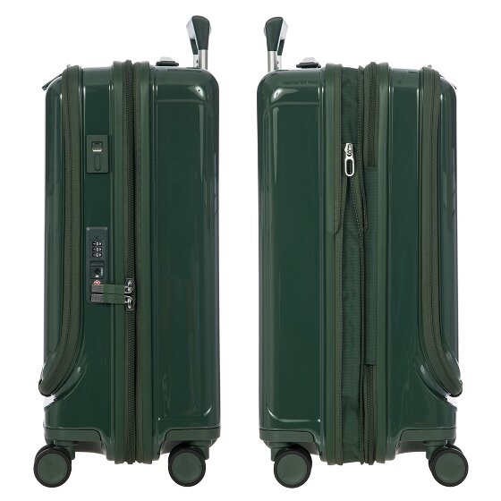Bric's Positano 4 wielen Cabinewagen 55 cm met uitbreidingsplooi