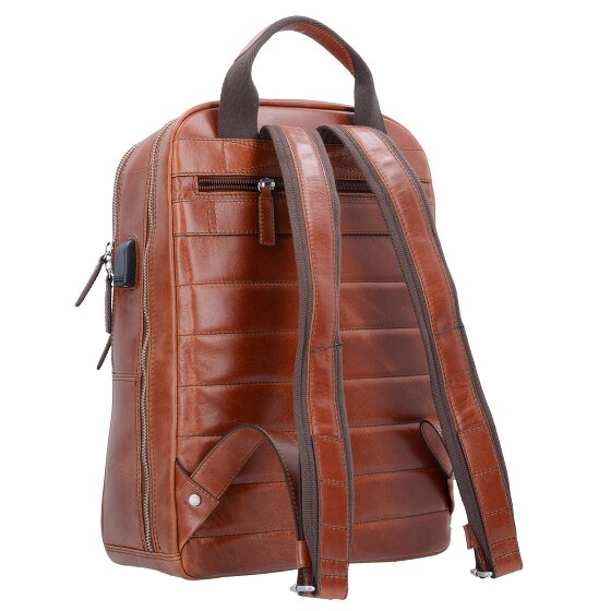 Picard Buddy Rugzak Leer 39 cm Laptopvak