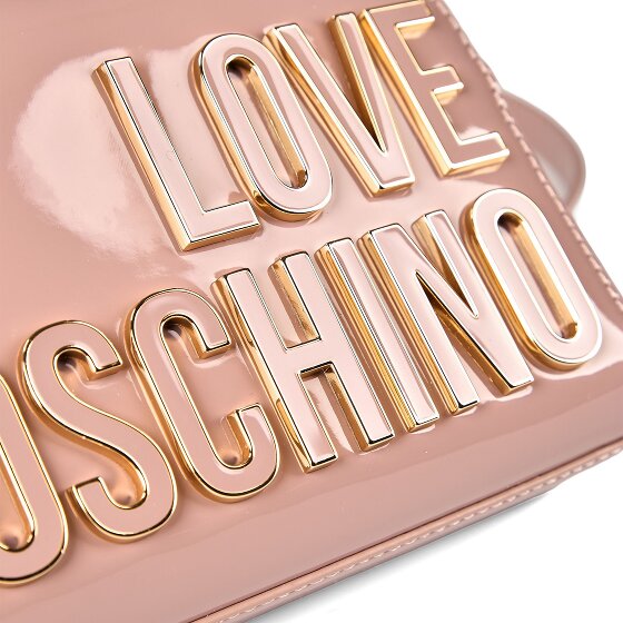 Love Moschino Enameled Logo Crossbody tas 20 cm