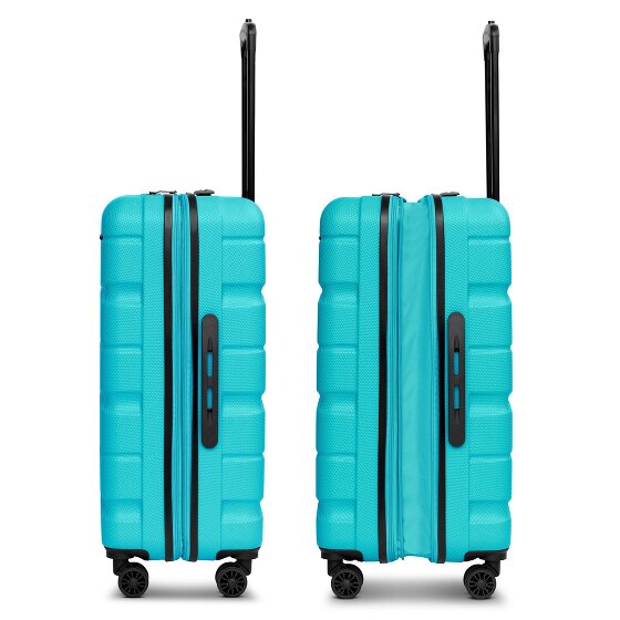 Franky Munich 4.0 4-wiel trolley M 66 cm met uitbreidingsplooi