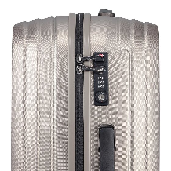 Pack Easy Genius 4 wielen Cabinewagen S 54 cm Pack Easy Genius 4 wielen Cabinewagen S 54 cm