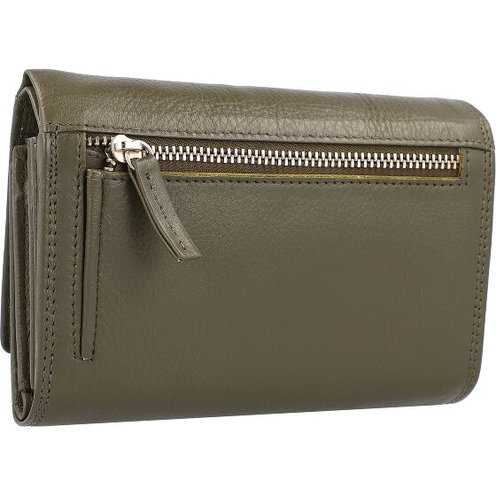 Mika Leren portemonnee 15 cm