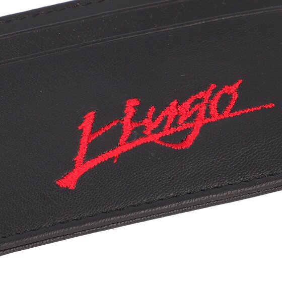 Hugo Handwritten Kredietkaart etui Leer 10 cm Hugo Handwritten Kredietkaart etui Leer 10 cm