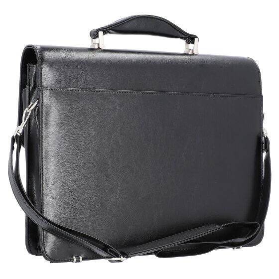 Alassio Faenza aktetas leer 40 cm laptopvak