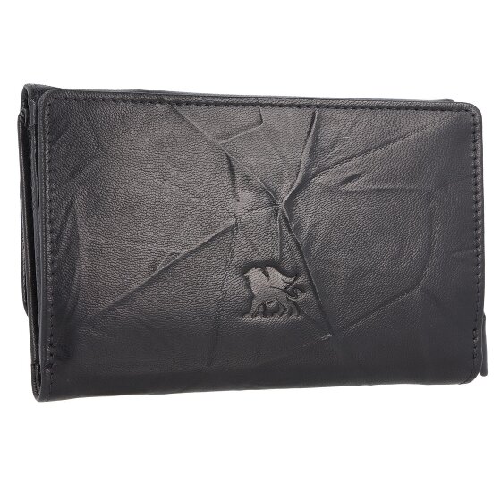 mano Donna Aurona Portemonnee RFID Leer 14,5 cm