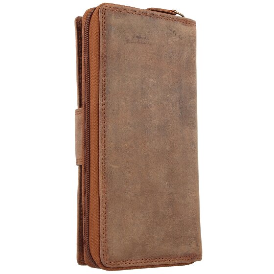 Greenland Nature Montenegro Portemonnee RFID Leer 9,5 cm