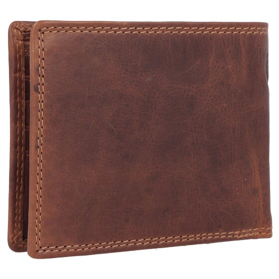 Jack Kinsky Monterey 108 Portemonnee RFID-bescherming Leer 11.5 cm