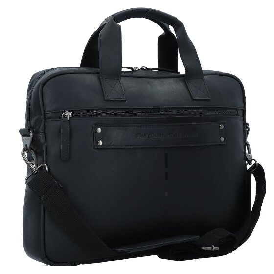 The Chesterfield Brand Wax Pull Up Koffer Leer 40 cm Laptop compartiment