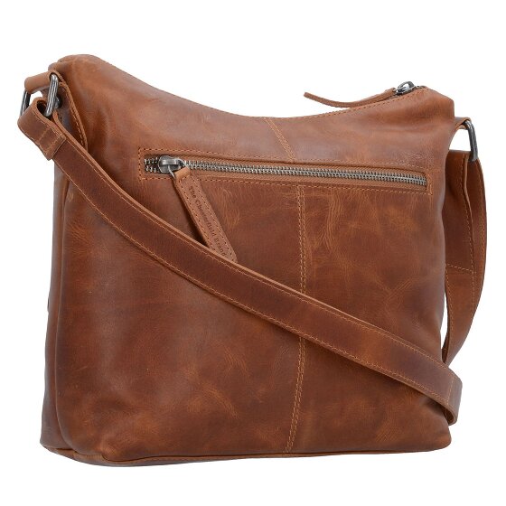 The Chesterfield Brand Wax Pull Up Schoudertas Leer 25 cm