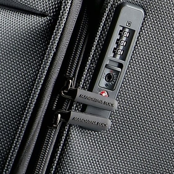 Mandarina Duck Zephyr 4 wielen Trolley L 78 cm met uitbreidingsplooi