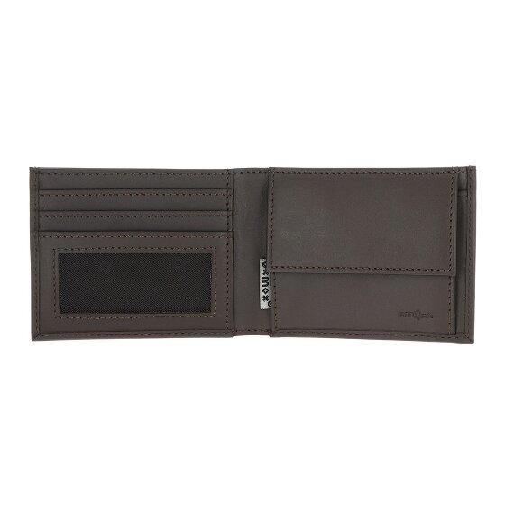 oxmox Leather Portemonnee RFID-bescherming Leder 11 cm