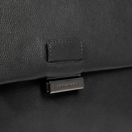 Piquadro Cronus Koffer Leer 31 cm Laptop compartiment