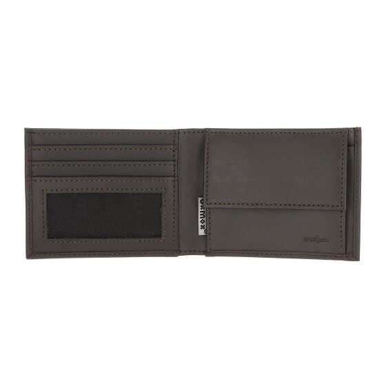 oxmox Leather Portemonnee RFID-bescherming Leder 11 cm