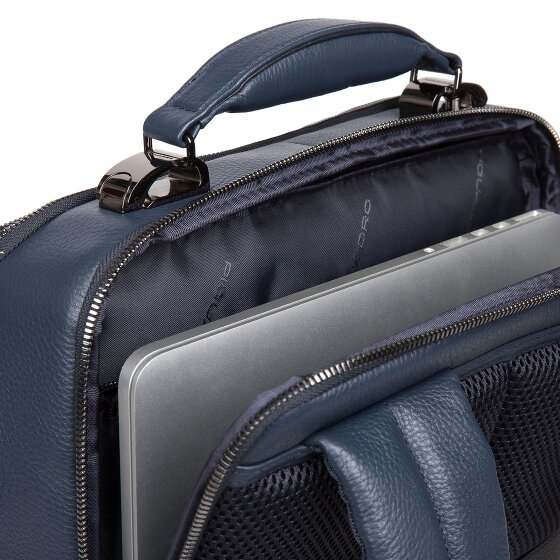 Piquadro Modus Speciale Rugzak Leer 40 cm Laptopcompartiment