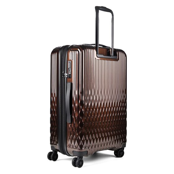 Pack Easy Flow 4 wielen Trolley M 66 cm met uitbreidingsplooi