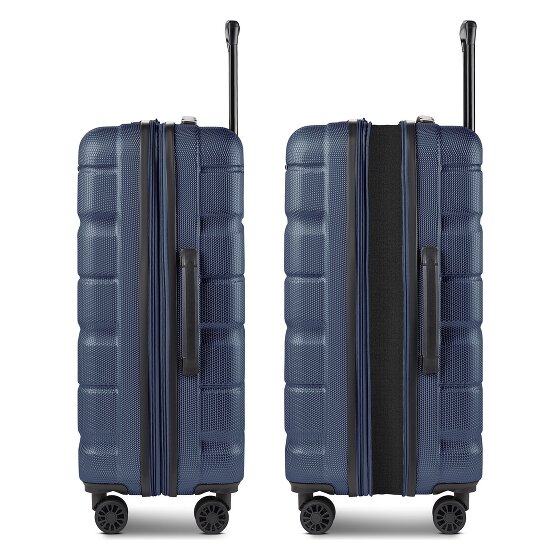 Franky Munich 4.0 4-wiel trolley M 66 cm met uitbreidingsplooi