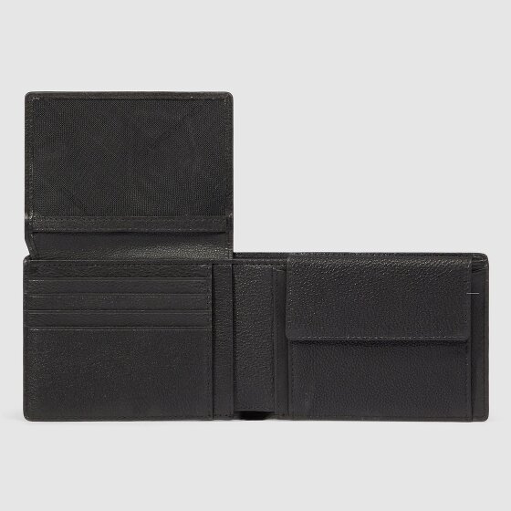 Piquadro Hedley Portemonnee RFID-bescherming Leer 12.5 cm