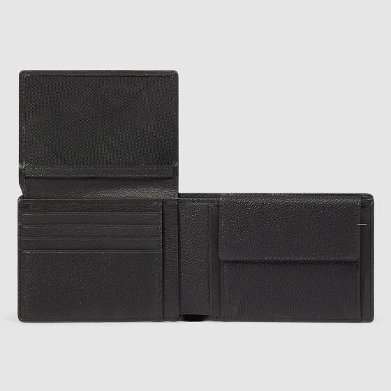 Piquadro Hedley Portemonnee RFID-bescherming Leer 12.5 cm