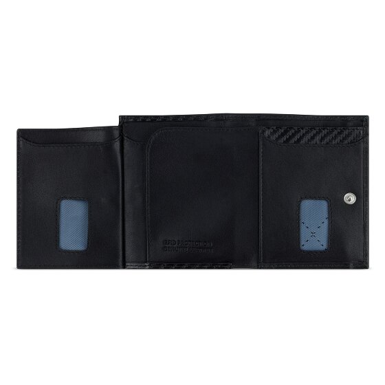bugatti Secure Slim Portemonnee RFID-bescherming Leer 8 cm