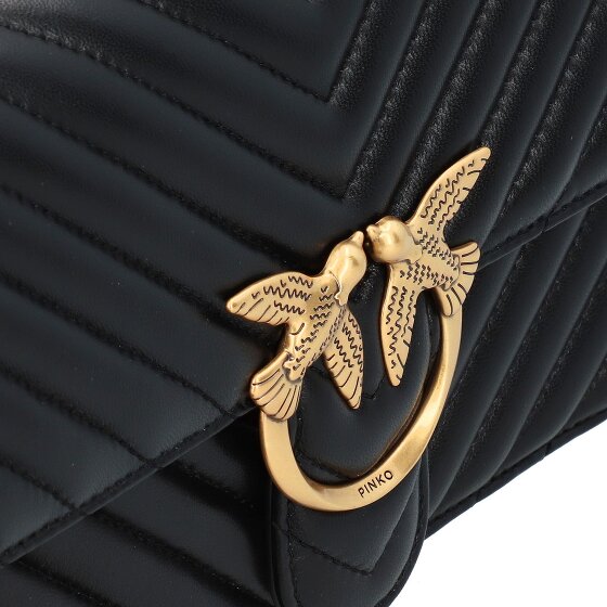 PINKO Love One Crossbody tas Leder 26.5 cm