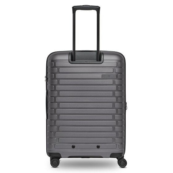 Pactastic Collection 04 THE MEDIUM + 4 wielen Trolley M 66 cm met uitbreidingsplooi