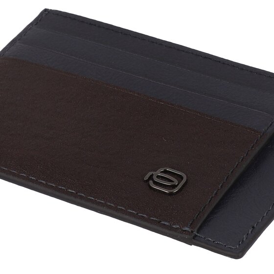 Piquadro Black Square Kredietkaart etui Leer 11 cm