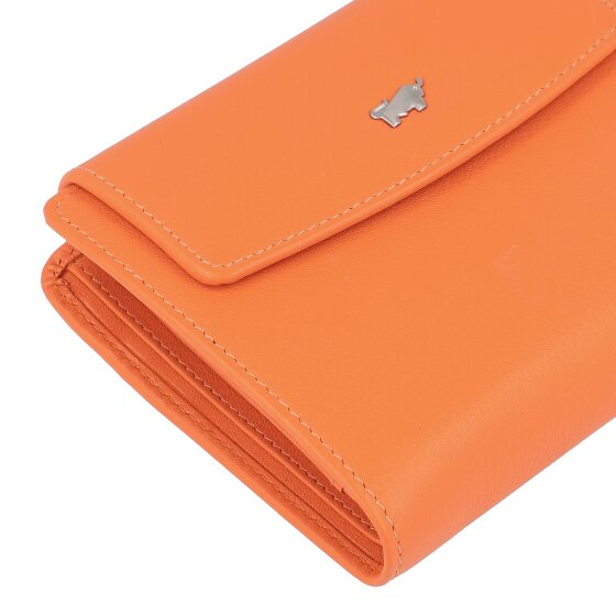 Braun Büffel Joy Portemonnee RFID-bescherming Leer 12 cm