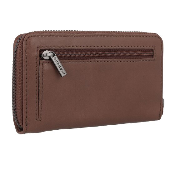 Burkely Nocturnal Nova Portemonnee RFID-bescherming Leer 14.5 cm