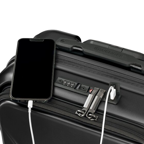 Wenger Amplix 4 wielen Cabinewagen 54 cm Laptop compartiment