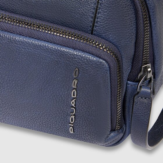 Piquadro Cronus Toilettas Leer 24 cm