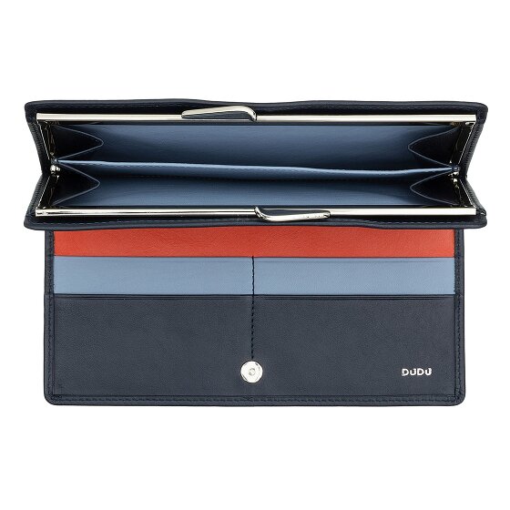 DuDu Portemonnee RFID-bescherming Leer 19.5 cm