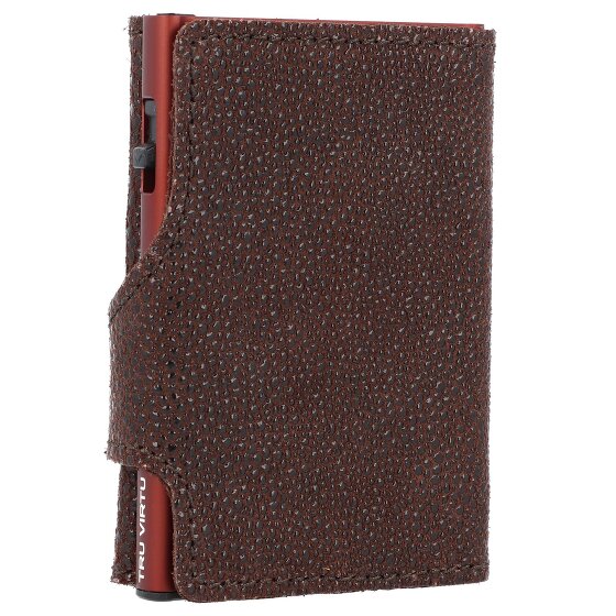 Tru Virtu Click & Slide Creditcardetui Portemonnee RFID Leer 6,5 cm