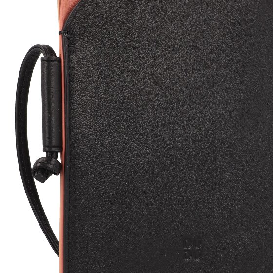 DuDu Kleurrijke Minorca mobiele tas leer 12 cm