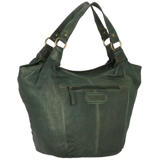 Greenland Nature Femi & Nine Leren Schoudertas 38 cm