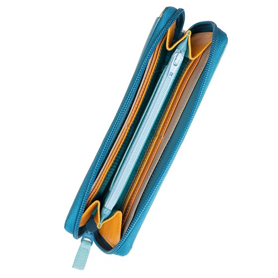 Mywalit Portemonnee RFID-bescherming Leer 20 cm