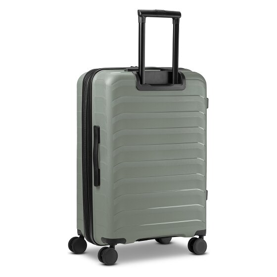 d&n Toronto 4 wielen Trolley M 65 cm met uitbreidingsplooi