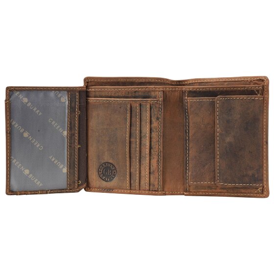 Greenburry Vintage Herten Portemonnee Hertenleer 9,5 cm