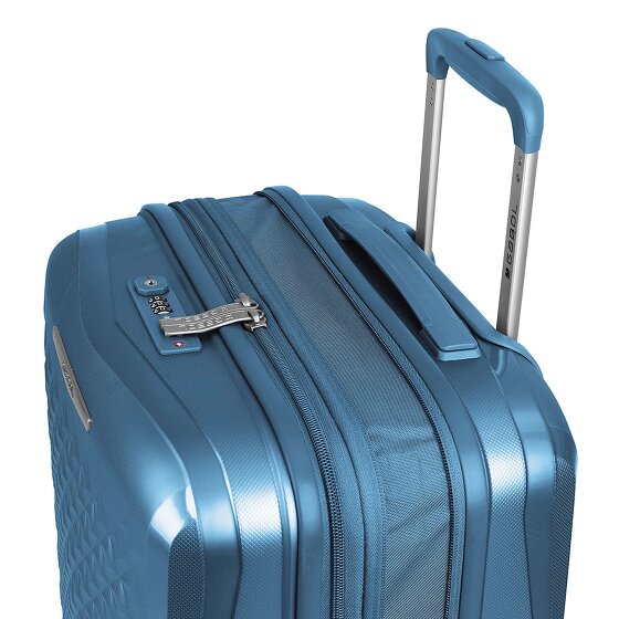 Gabol Queens 4 wielen Kofferset 4-delig met uitbreidingsplooi