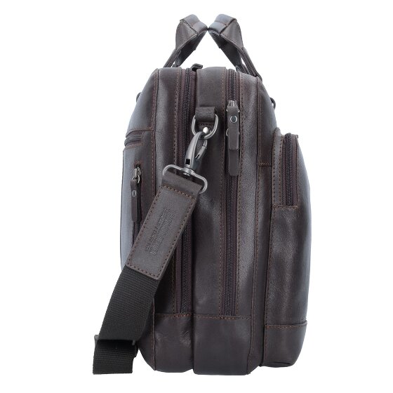 Leonhard Heyden Dakota Aktetas Leer 40 cm Laptopcompartiment