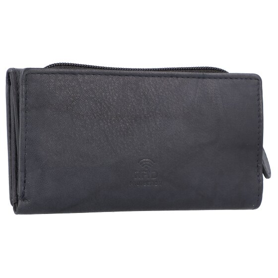 Greenburry Basic Portemonnee RFID Leer 14 cm