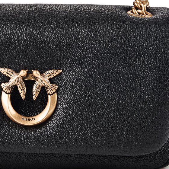 PINKO Love Soft Schoudertas Leder 22 cm